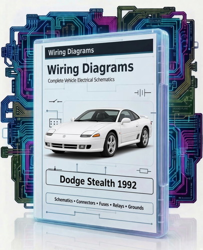 1992 dodge stealth - dodge, color